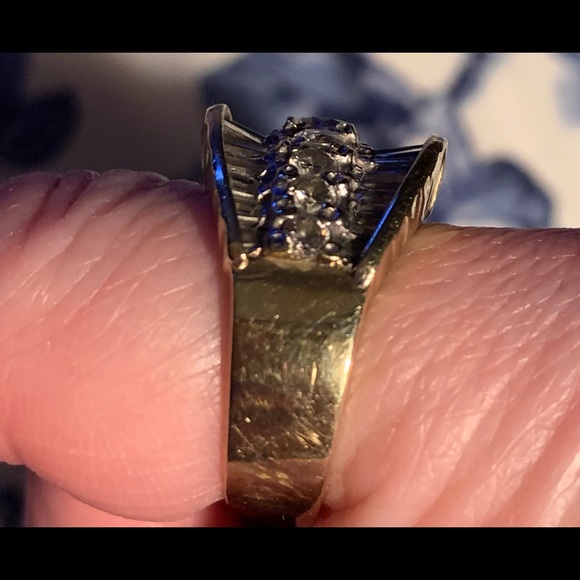 3 Ct Yellow Gold Diamond Cocktail CHRISTMAS GIFT - Picture 15 of 16